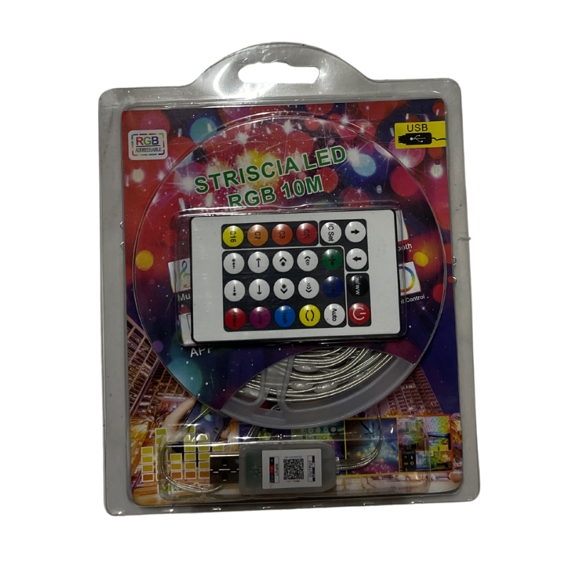 CINTA LED RGB HILO 10M 5V